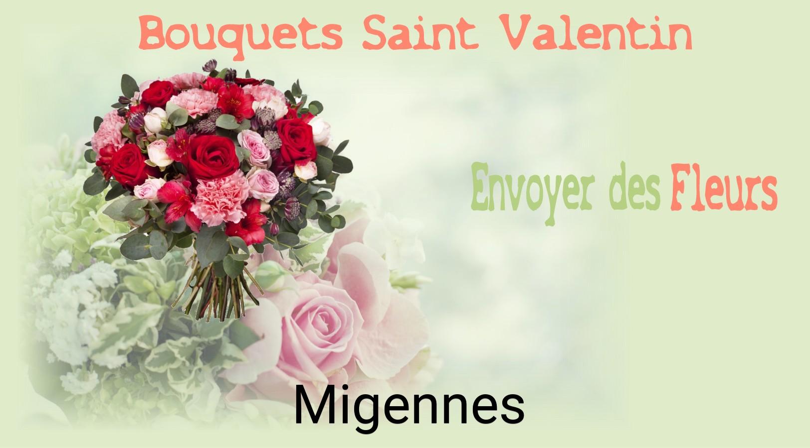 Roses de Saint-Valentin livrées à Migennes